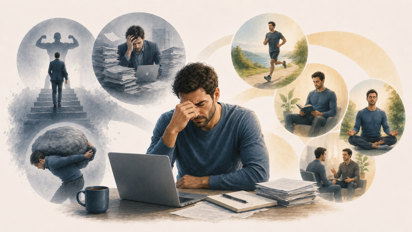 Burnout bei Männern