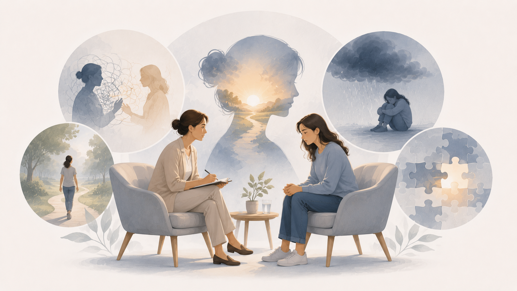 Psychotherapie bei Depression
