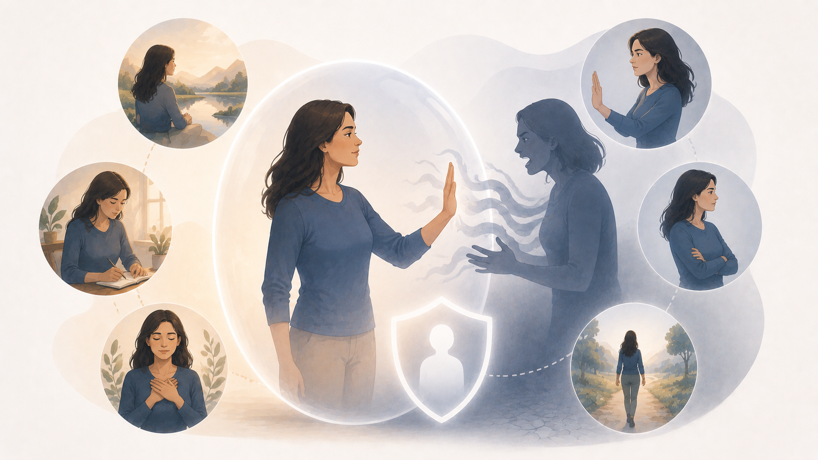 Illustration zum Begriff Umgang mit Narzissten